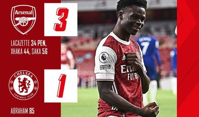 Arsenal chiến thắng trước Chelsea là một kết quả bất ngờ