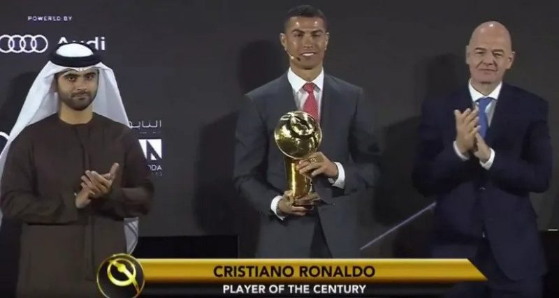 Cristiano Ronaldo giành chiến thắng Globe Soccer Awards