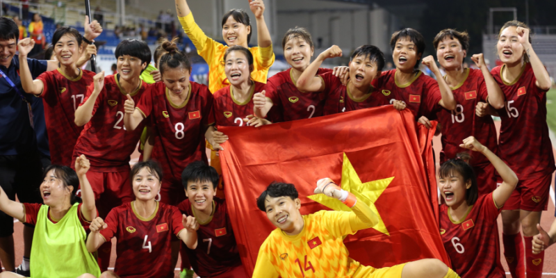 ĐT bóng đá nữ Việt Nam đứng Top 5 BXH Châu Á