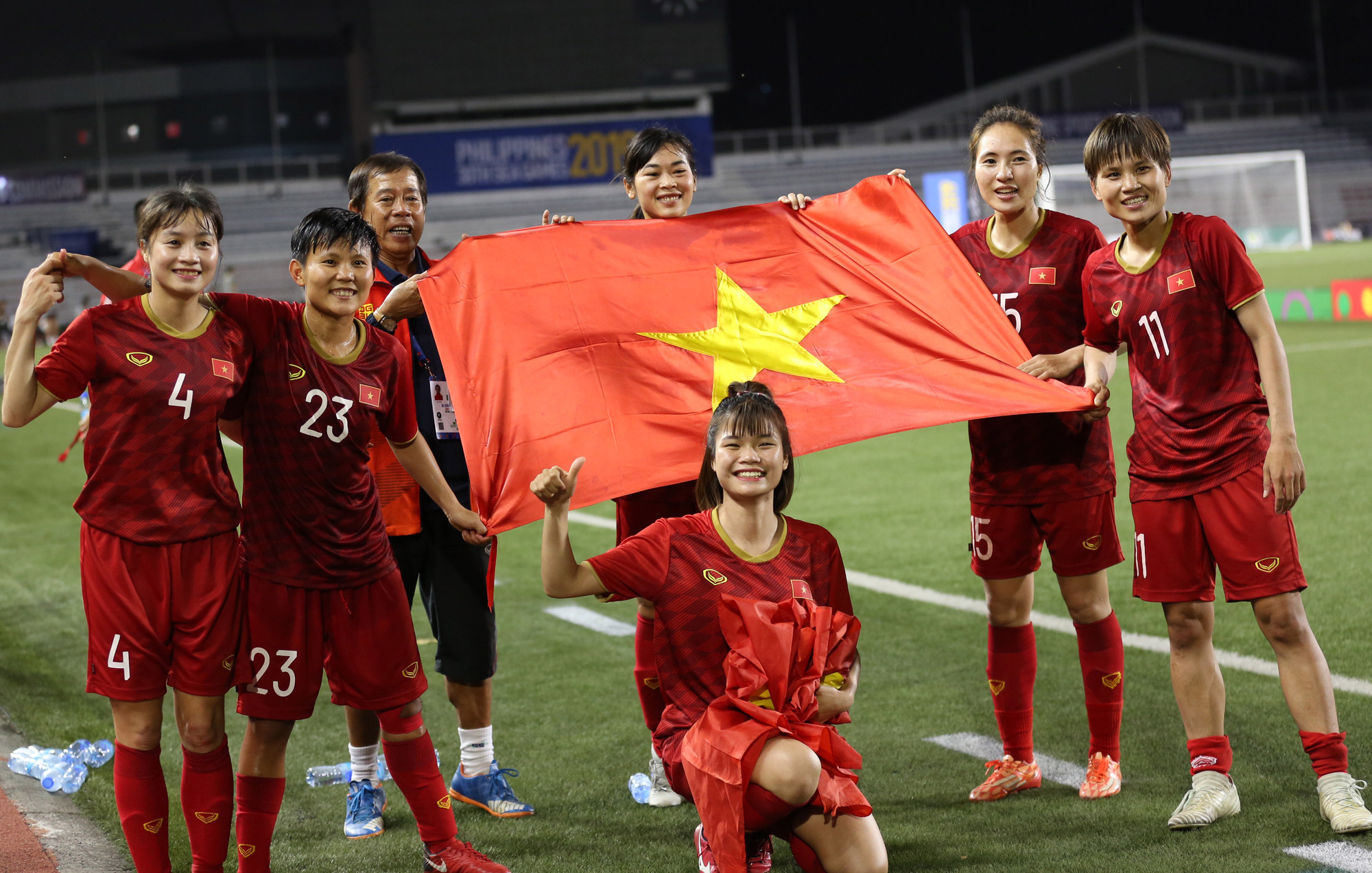 ĐT bóng đá nữ Việt Nam đứng top 5 trên BXH Châu Á
