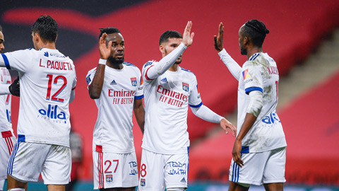 CLB Lyon đang thăng hoa tại Ligue 1 nhờ bộ ba Kadewere – Ekambi – Depay