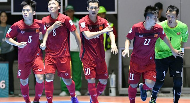 ĐT futsal Việt Nam giành được tấm vé dự Futsal World Cup 2021