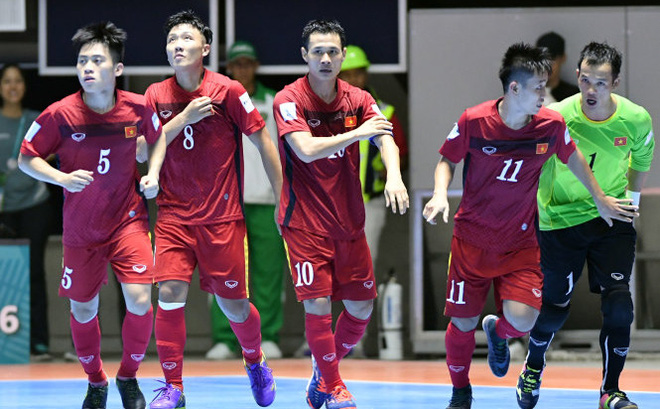 ĐT futsal Việt Nam giành được tấm vé dự Futsal World Cup 2021