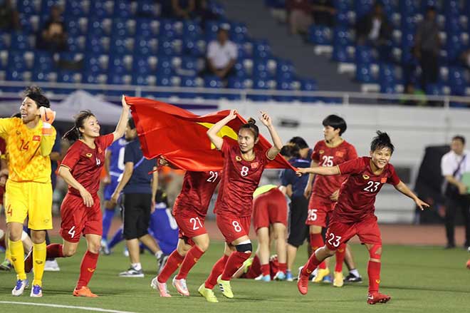 ĐT nữ Việt Nam sẵn sàng cho SEA Games 31