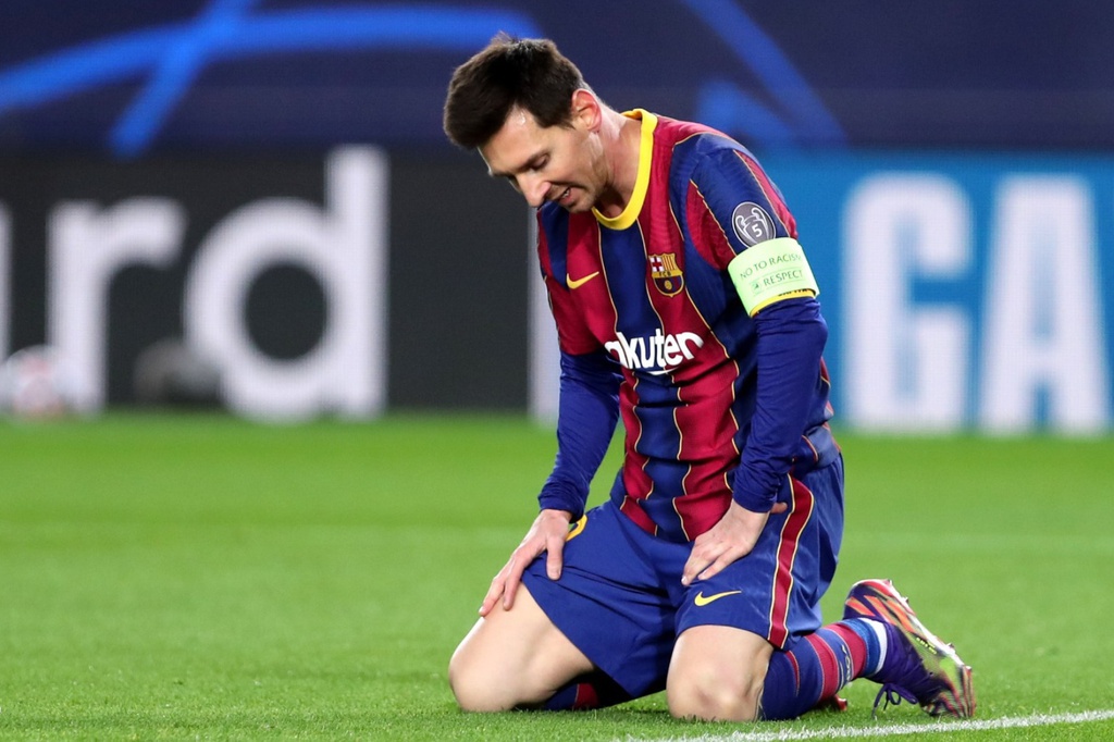 Lionel Messi rớt giá và tụt hạng tại kỳ chuyển nhượng mùa Đông