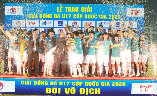 PVF Giành Vô Địch U17 Cúp Quốc Gia
